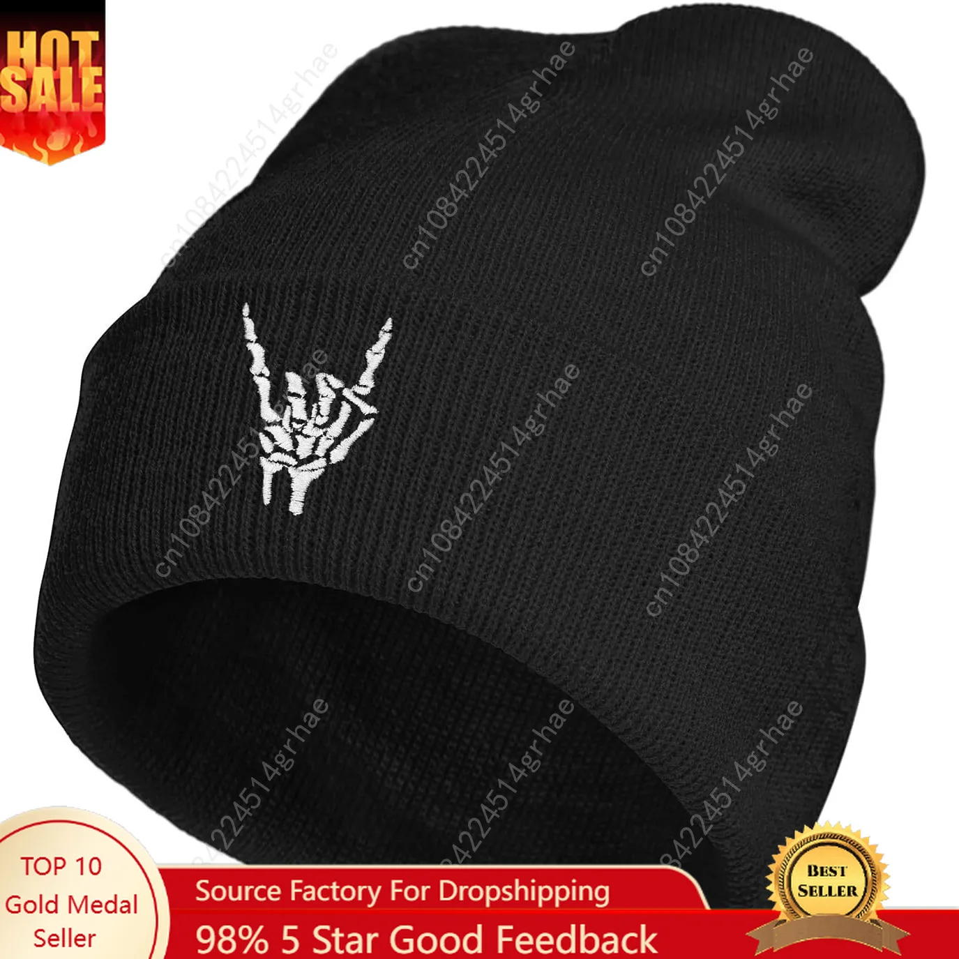 

Beanie Hats for Men Women, Winter Warm Beanies Hat Embroidered Knit Hat
