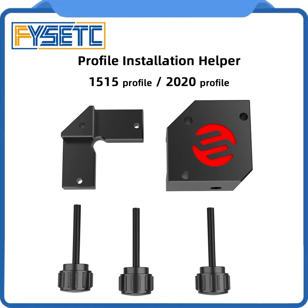 

FYSETC CNC All metal Right-Angle Ruler 15/20 Profile Installation Helper For Voron V0 2.4 Micron Salad Fork Rigrat 3D Printer