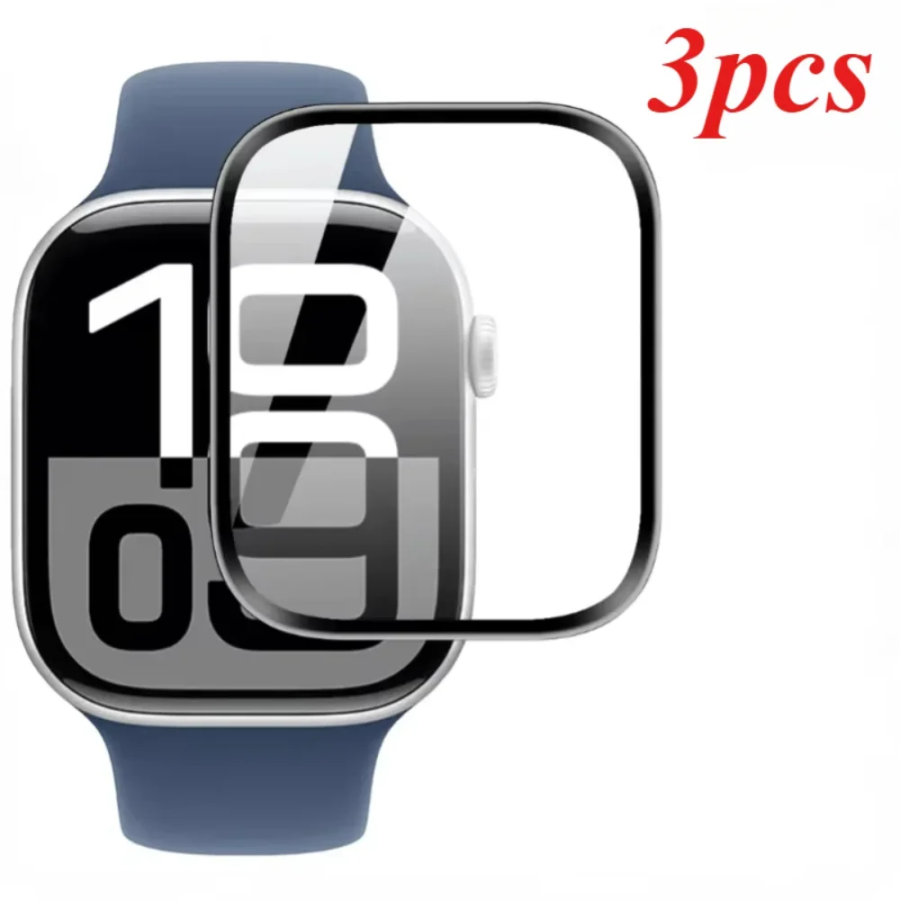 

Glass Screen Protector Film For Apple Watch Ultra 2 49mm 10 46mm 42mm Soft Hydrogel Film iWatch 9 8 7 45mm 41mm 6 5 SE 44mm 40mm