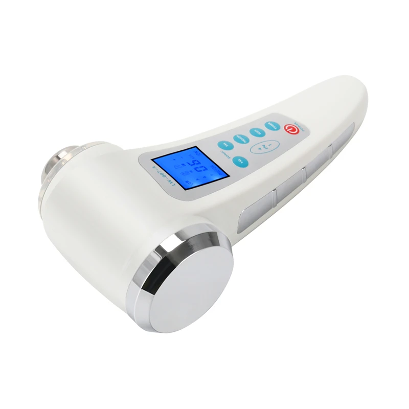 Aoko 1Mhz 3Mhz Ultrasone Gezichtshuidverzorgingsmachine 7 Kleuren Led Foton Beauty Tool Lichaam Afslanken Anti Cellulitis Massageapparaat