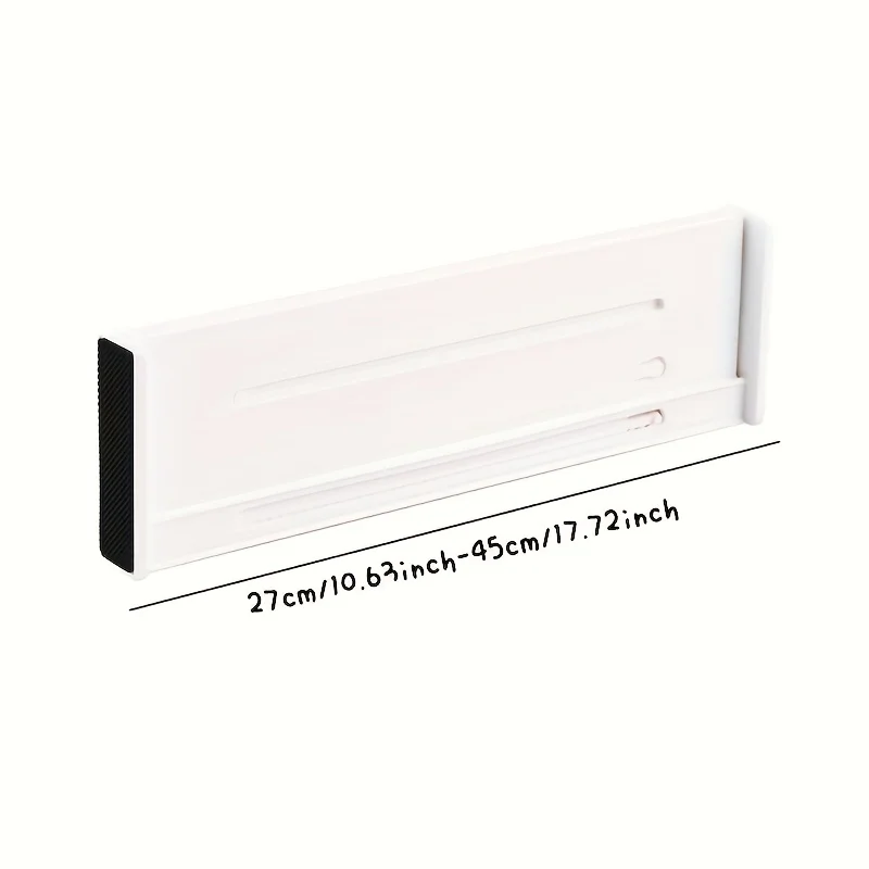 6Pcs Adjustable Drawer Dividers Organizer Plastic Expandable Drawer Separators DIY Storage Partition for Underwear Socks Clothes
