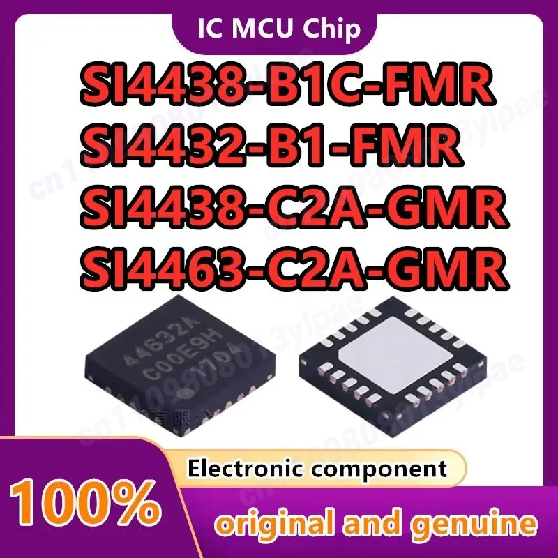 

10 шт./лот SI4463-C2A-GMR SI4438-C2A-GMR SI4432-B1-FMR SI4438-B1C-FMR новый беспроводной трансиверный чип QFN-20-EP (4x4)