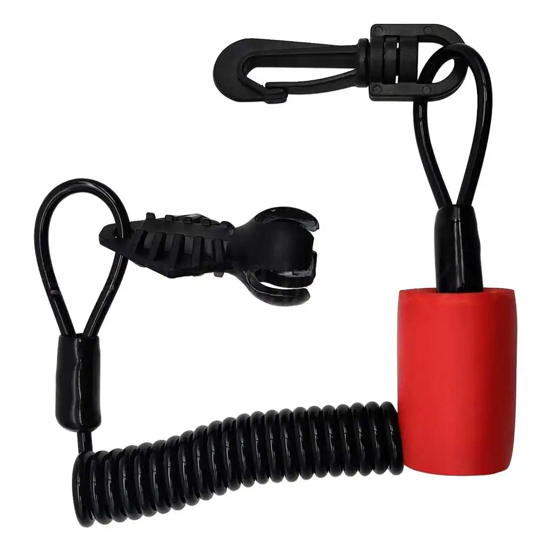 Red Safety Lanyard Key Cord Clip 278003410 278003400 278002843 Fit for Sea-Doo RXT RXP Spark 900 ACE GTX GTR GTI GTX