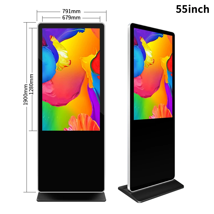 55-Zoll-Android-LCD-Werbeplayer mit digitaler Beschilderung