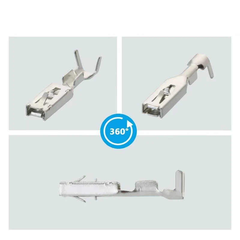 Zacisk zaciskany T079MF DJ625B-2.8x0.8A do złącza automatycznego DJ625B-2.8*0.8A — zdjęcie 4