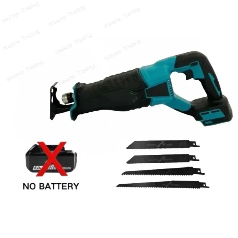 Cordless Brushless Electric Reciprocating Saw Rechargeable Wood Metal Cutting Saw Portable Saw Power Tool 18V