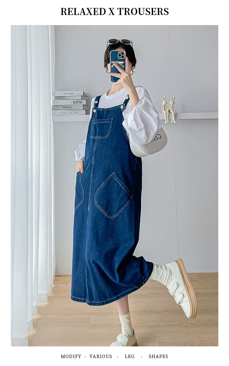 chinese dress ladies Blue Faded Denim Chambray Maternity Mini Dress – PinkBlush main image 1