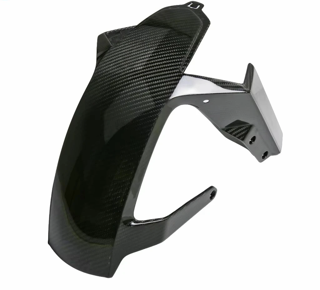 1290 Super Duke Dry Carbon Fiber Motorcycle Front Fender Splash Mudguard Hugger for 1290 Super Duke R 2020+