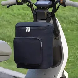 Electric Scooter Front Bag Electric Scooter Vehicle Bag Waterproof 600D Oxford Cloth Insulated Bag Motorcycle For Daily Commute