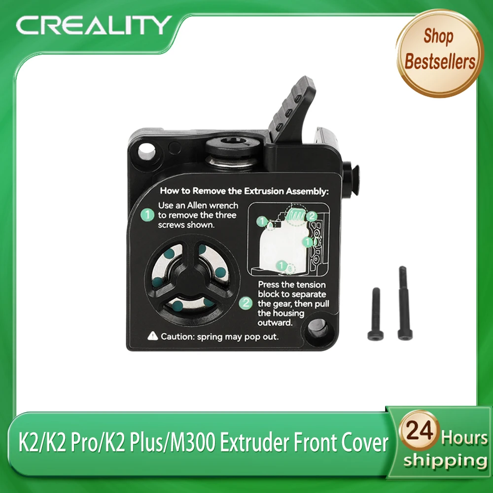 

Creality K2/K2 Pro/K2 Plus Extruded Front Shell Kit 3d Printer Parts Extruded Front Shell Kit Original K2 3D Printer Accesoires