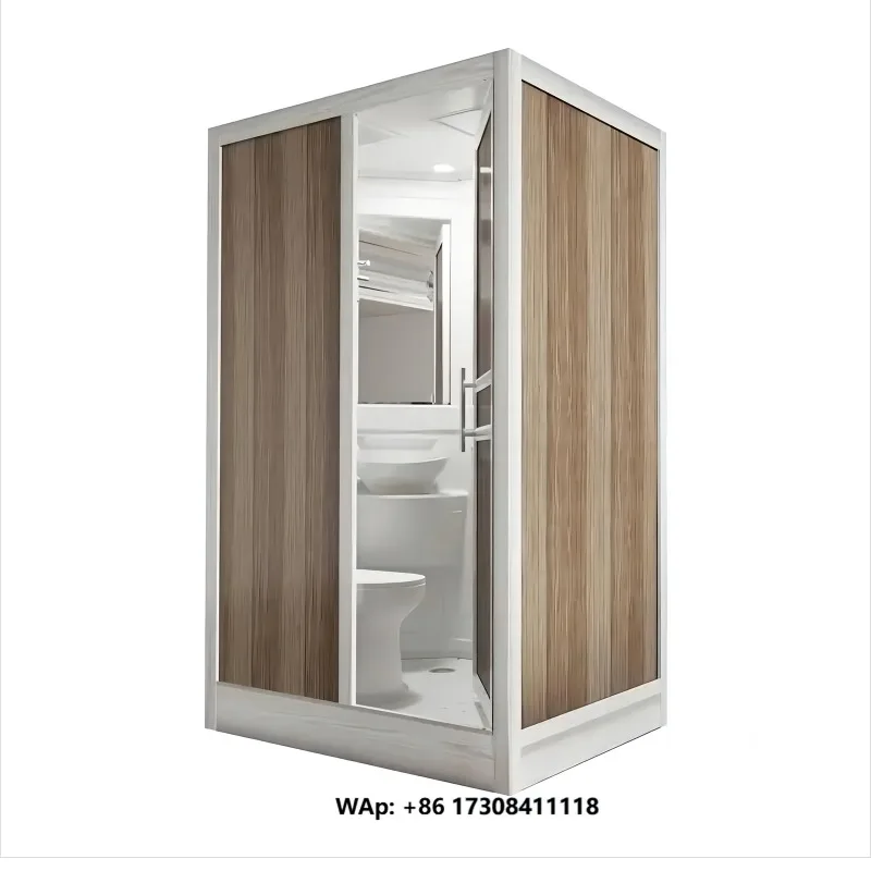 Economical Quick-Install Prefab Shower Room Integrated Prefabricated Portable Bathroom Pods for Hotel