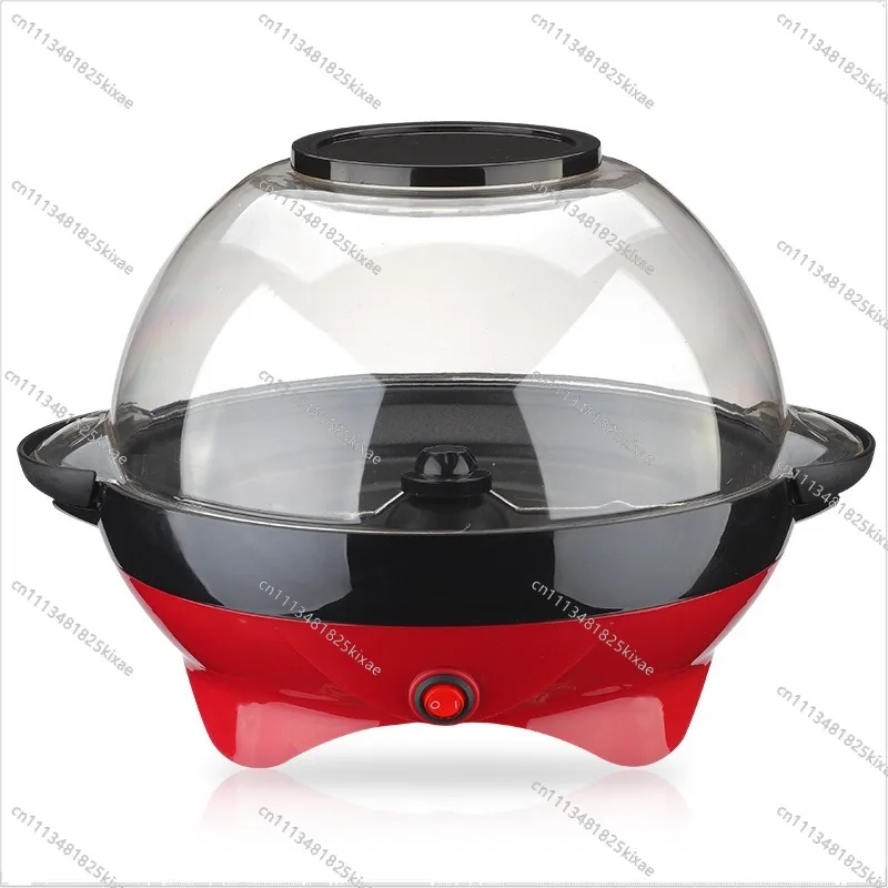 For Red Small Round Machine Household Children's Popcorn Machine Electric Refueling with Sugar RH906