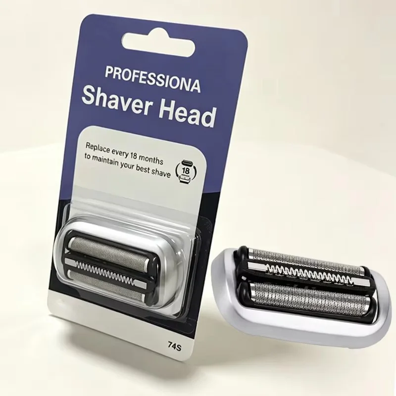 74S Replacement Shaver Head Compatible for Braun 5018s 5049s 5050cs 5762 5764 6075cc 7020s Men Electric Razor Spare Part