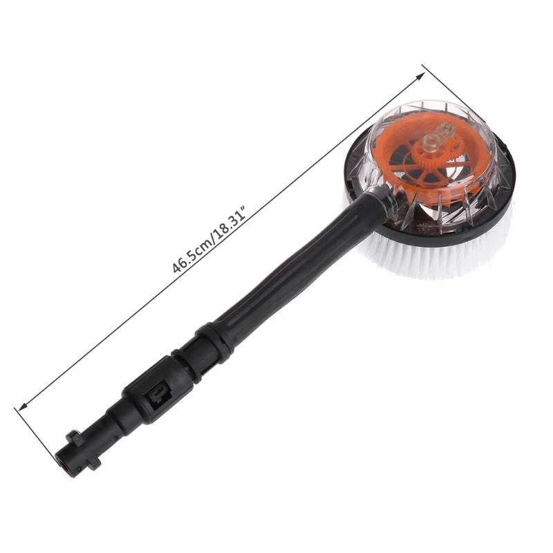 Super Sale Rotating Round High Pressure Water-Gun Cleaning Car Wash Brush for Karcher