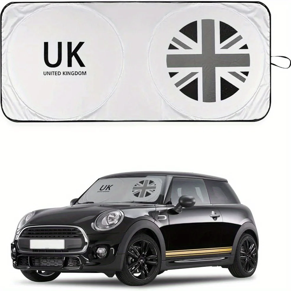 Union Jack Sunshade Is Suitable For Mini Cooper F55 F56 F54 F60 R55 R56 R58 R59 R60 R61