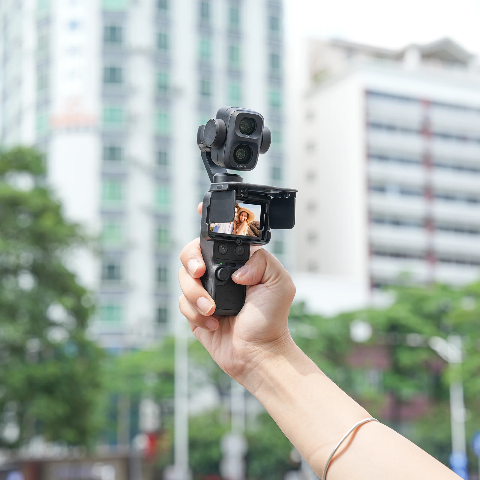 Sunnylife dla DJI Osmo Pocket 3 4 4P Przenośny pasek, zimna stopka, przedłużona ramka ochronna, przedłużony uchwyt, akcesoria — zdjęcie produktu 5