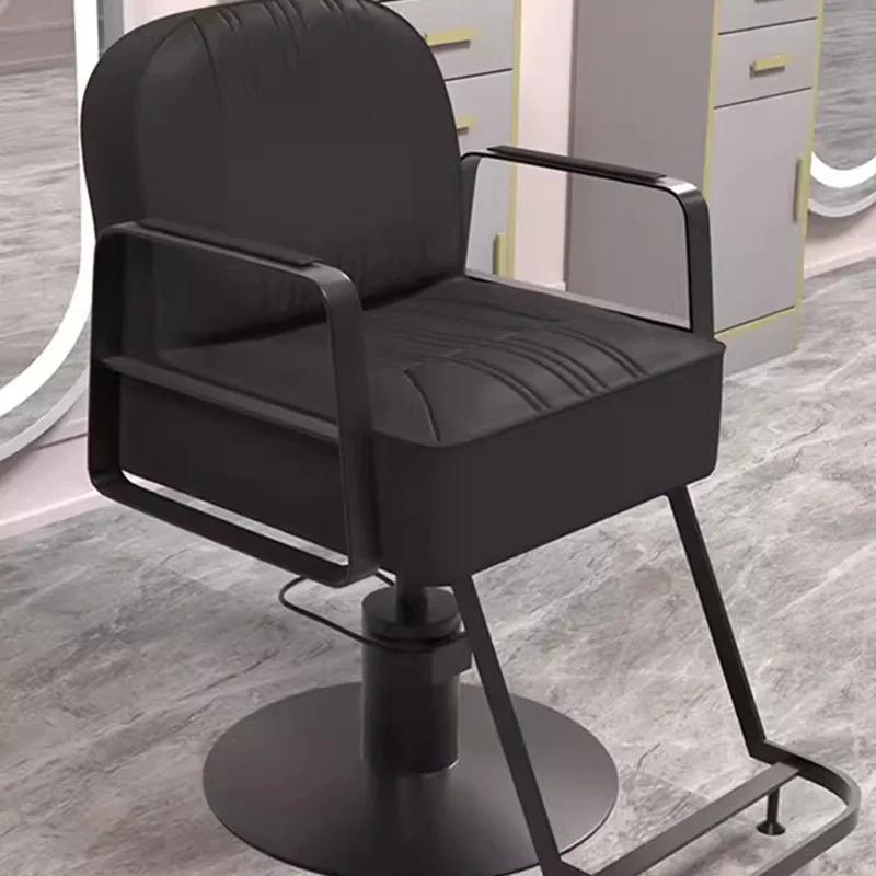 

Makeup Swivel Barber Chair Salon Pedicure Shaving Hairdressing Barber Chair Work Gamer Silla Barberia Beauty Furniture LJ50BC