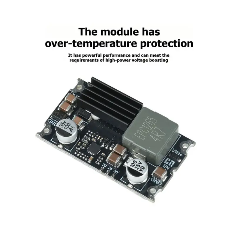 Y45A-For DIY Power Supply Build 15A 5-24V To 15V/20V 24V 30V Boost Module 300W High Power Voltage Regulator