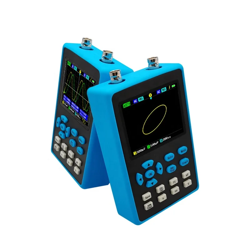 120M bandwidth 500M sampling car maintenance dual channel handheld mini portable digital oscilloscope For DSO2512G