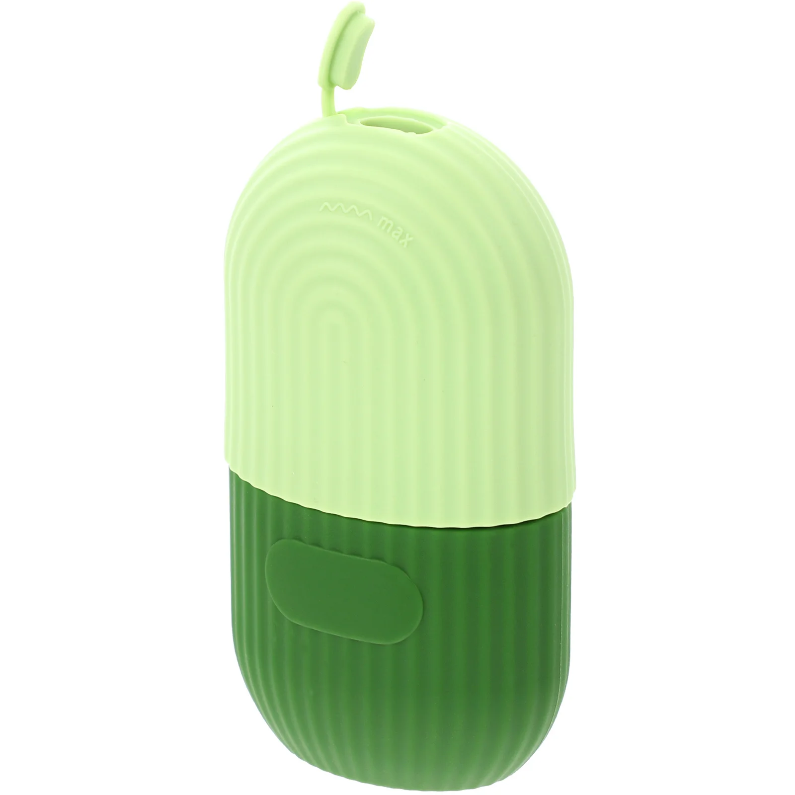 أداة تدليك الوجه من السيليكون على شكل جليد، أداة تبريد محمولة للعناية بالبشرة قابلة لإعادة الاستخدام للاستخدام المنزلي أثناء السفر