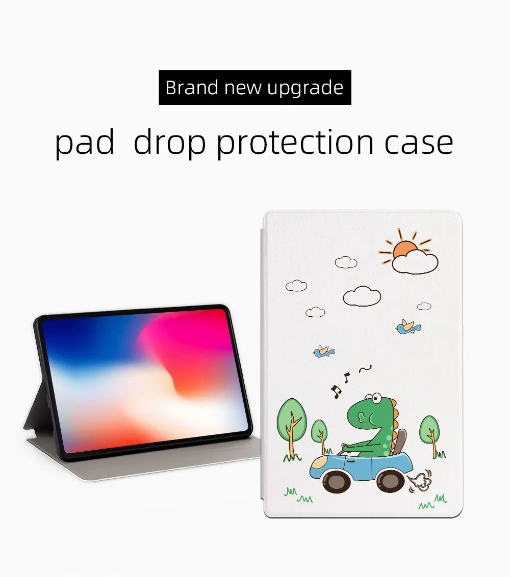 Shockproof Cute Cartoon Tablet Case for Infinix XPad X Pad 2024 X1101B 11 inch Stand Casing Cover