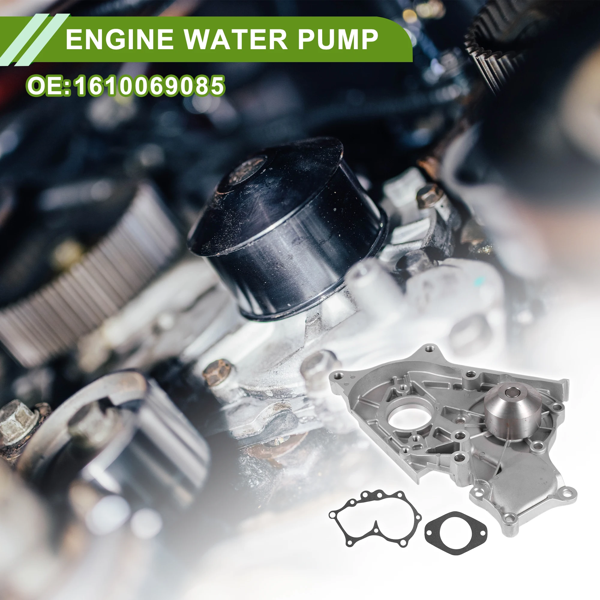

UXCELL Engine Water Pump for Toyota 4 Runner 1990-1995 No.1610069085 Cooling Water Pump