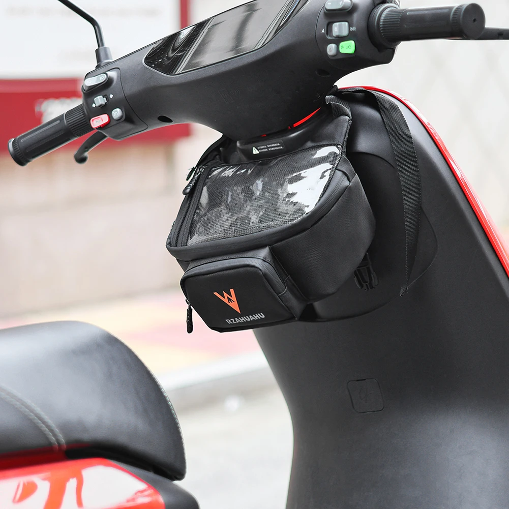 

Touch Screen Motorcycle Front Bag Large Capacity Motorbike Travel Bag Multifunction Waterproof for Electric Bike Motorcycle