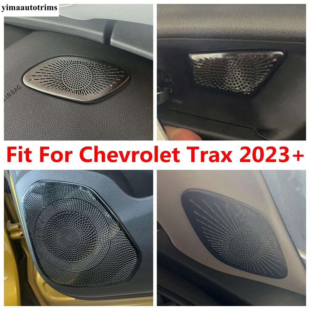 

Door Speaker / A Pillar Audio Horn Trumpet / Handle Bowl / Air AC Vent Cover Trim Accessories For Chevrolet Trax 2023 2024 2025