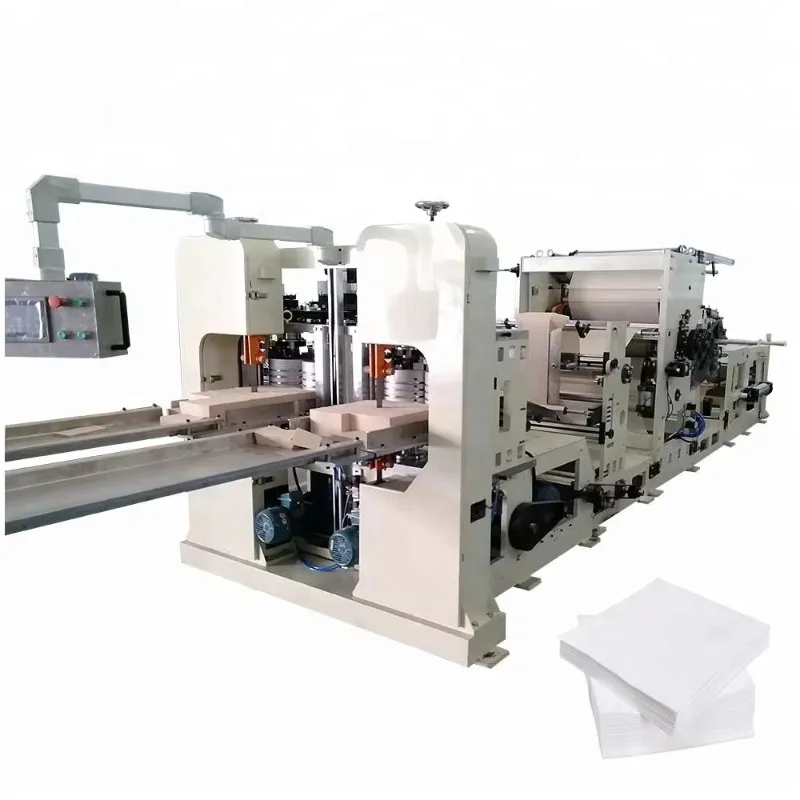 YG Automatic Napkin Paper Machine High Speed Tissue Napkin Making Machine with Embossing Folding Cutting System
