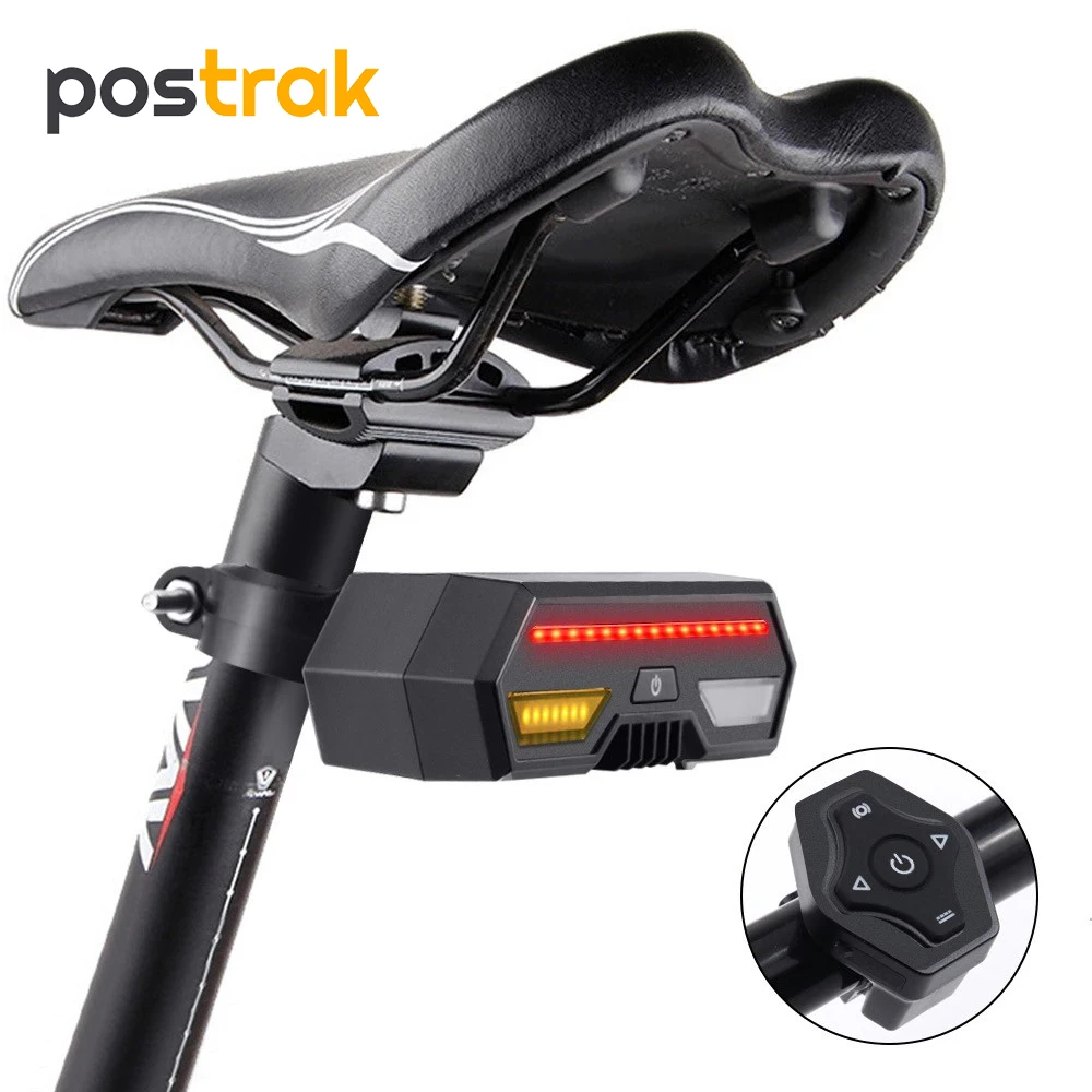 

2G Bike Bicycle GPS Tracking Device Anti-Theft with Signal Light and Remote Control APP Live Location