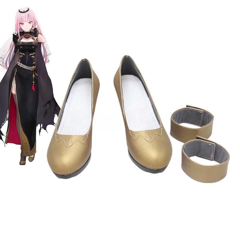 

Anime Vtuber Mori Calliope Cosplay Cosplay Shoes Boots Halloween Carnival Fancy Party High Heel Shoes Cosplay Props Custom Made