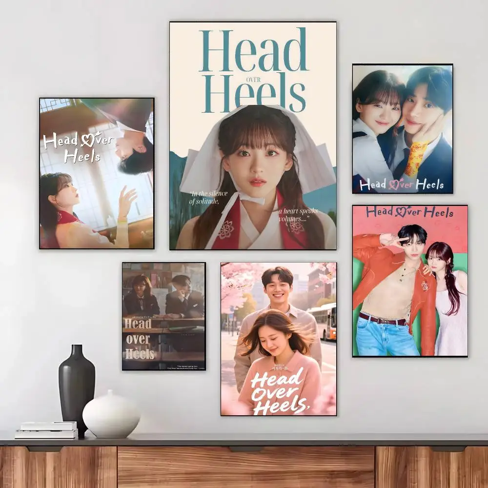 Head Over Heels Tv Series Romantic Drama Poster Modern Aesthetic Print Minimalist Bedroom Living Room Home Decor Gift
