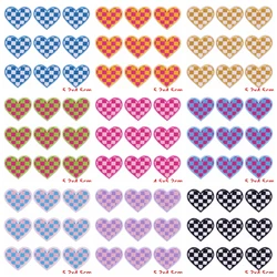 Parches bordados letras corazón estrella – Decorativos para ropa