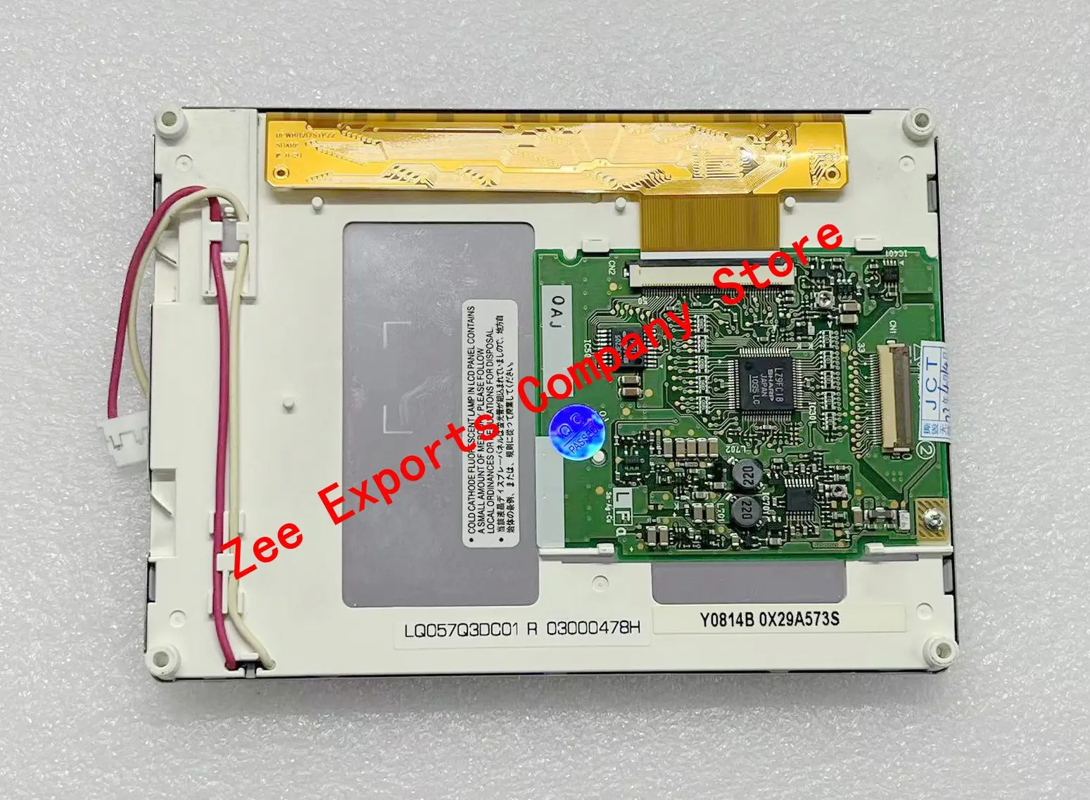 오리지널 5.7 인치 LCD 디스플레이 스크린 디지타이저 교체, LQ057Q3DC02 LQ057Q3DC12 LQ057Q3DC01 LQ057Q3DC11 100% 테스트