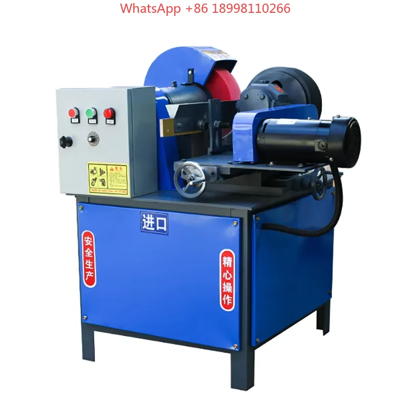 Precision Metal Polishing Machine for Round Tube Processing with 3kW Power and 2680r/min Polishing Wheel Speed