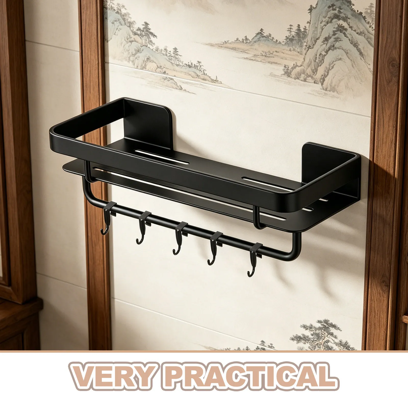20Pcs Black Plastic Cubicle Hooks Clip on Panel Organizer Removable Office Divider Hooks for Hanging Bags Jackets Scarves Space view 5