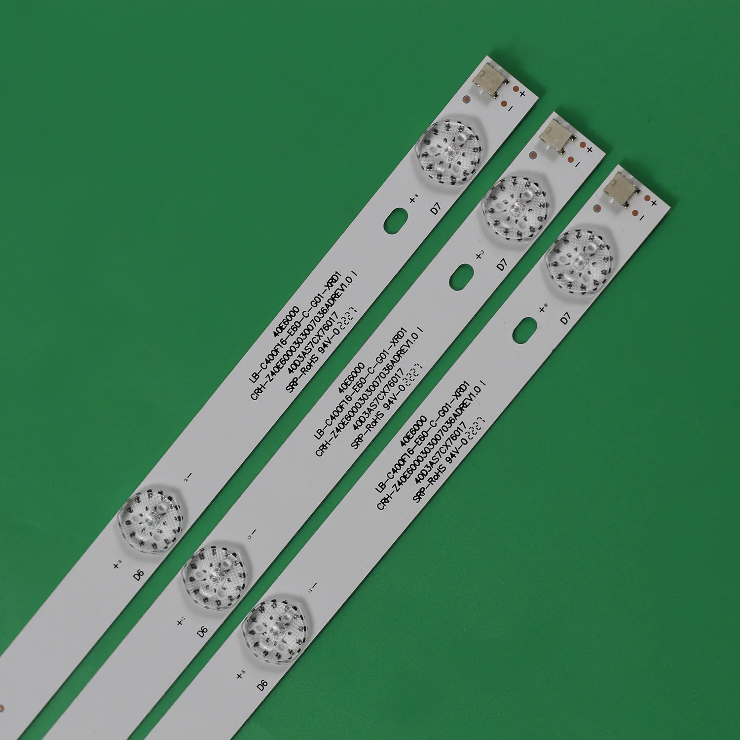 Retroiluminação LED Strip para Dexp F40D7200C H-LED40F40F401BS2 Ch H-LED40F502BS2S Ch
