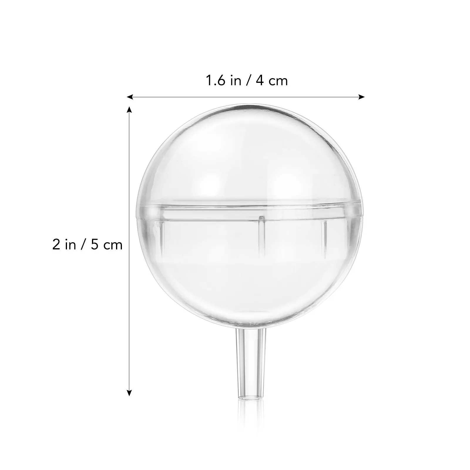 200Pcs Clear Chocolate Packaging Box Elegant Bouquet Holders Candy Displays DIY Flower Arrangement Round Truffle Holder Cake