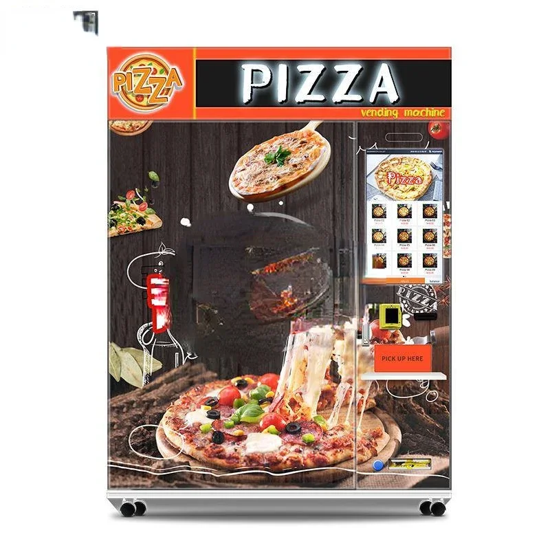 Hot Sale Let Box Pizza Vending Machine With Baking And Heating System Pizza Vending Machine