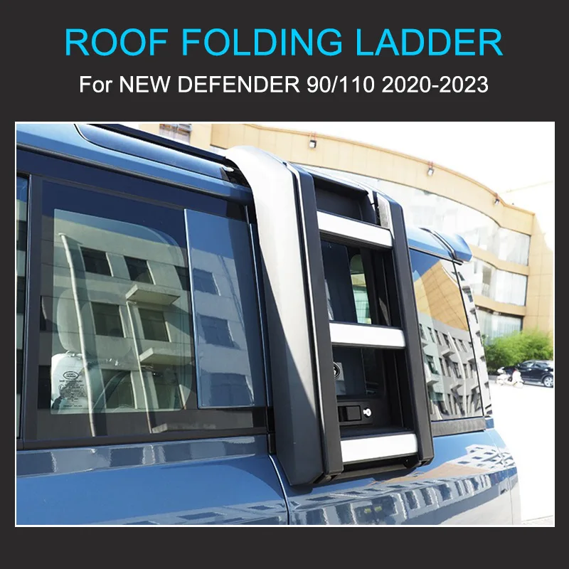 for Land Rover Defender 110 Car Accessories Side Ladder High Quality External Trim for 90 Rear Spoiler Spare Tire Cover