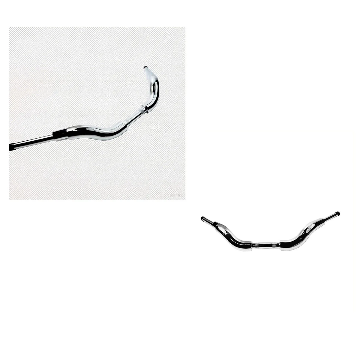 

Мотоциклетный 2-дюймовый руль «Чайка» на заказ для Harley Streeb Bob Low Rider Fat Boy Breakout Road King, руль