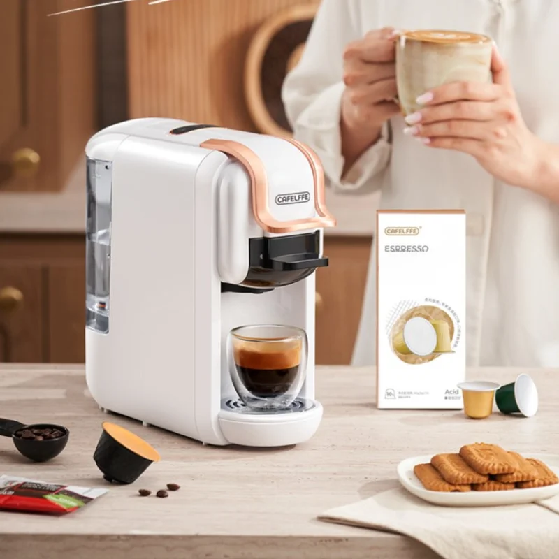 Máquina de café multifunções, totalmente automática, máquina CapCoffee de pequeno agregado familiar, Travel Maker portátil