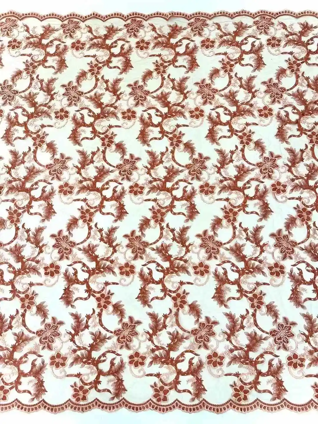 Fabryka Oferta Najnowsza Najlepsza Jakość Delikatna Bardzo Miękka Haftowana Siatka Tiulowa Koronka Materiał na Sukienkę Wieczorową na Imprezę U_GE1629