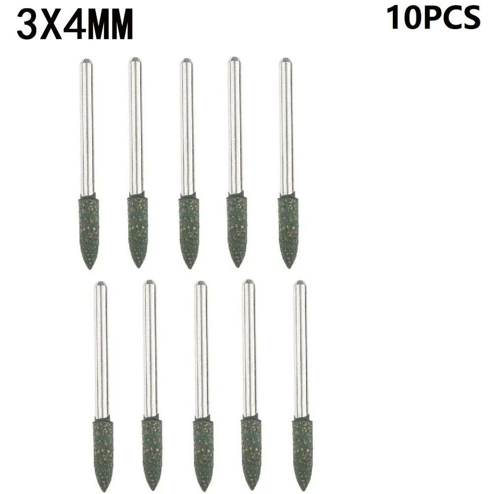 

High Quality Practical Polishing Burrs Buffing Tools 10pcs/ Set 6 Optional Sizes For Hanging Grinder/hand Drill