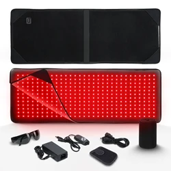 Red Light Belt Near Infrared Wrap 360pcs LEDS 660NM&850NM Heat Pad for Full Body Home Health Relaxation Device