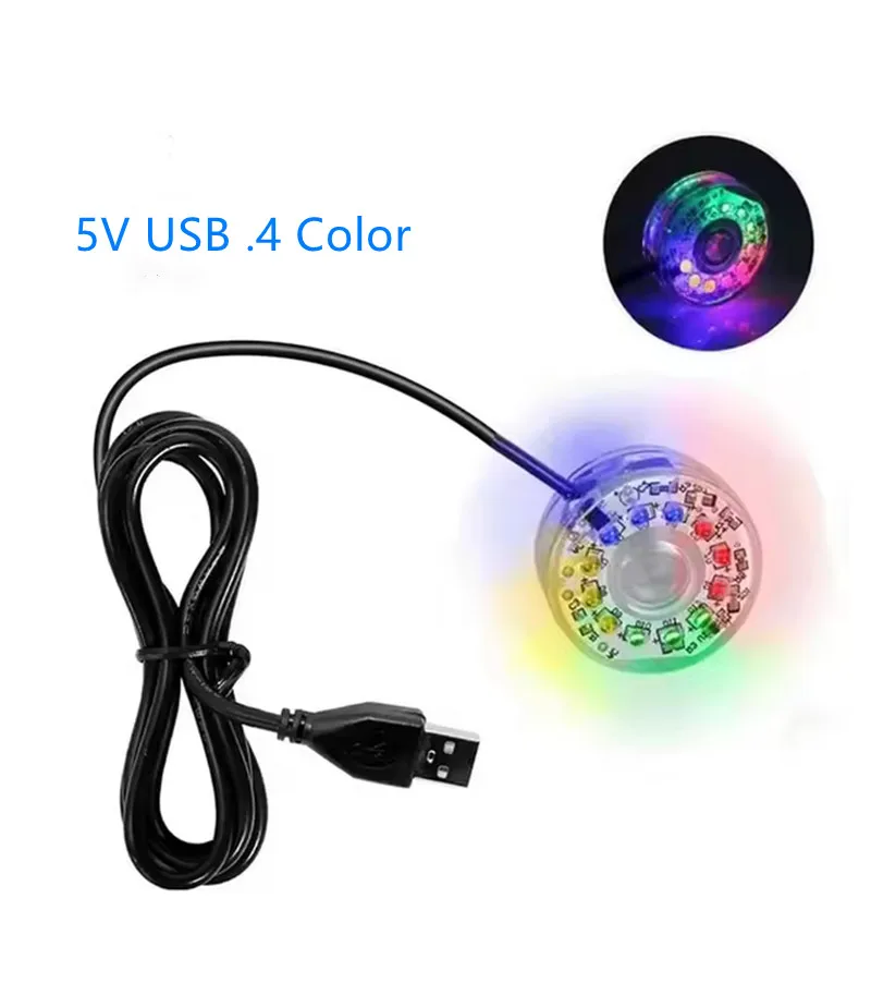 Luci Led Sommergibili Per Acquario, Illuminazione Impermeabile Per Vasche Dei Pesci, Luci Decorative Sommergibili Per Pompe E Fontane