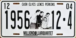 a Elvis Presley License plate Metal Sign Vintage Home Decor Plaque Metal Vintage Garage Poster Tin Signs 15X30CM