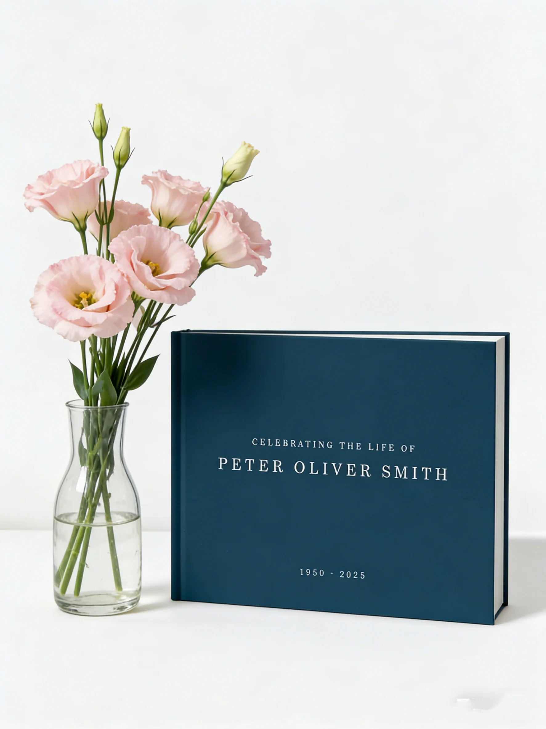 

Персонализированная книга пожеланий на память о жизни, памятный альбом для похоронных обрядов, книга для записи пожеланий и памяти