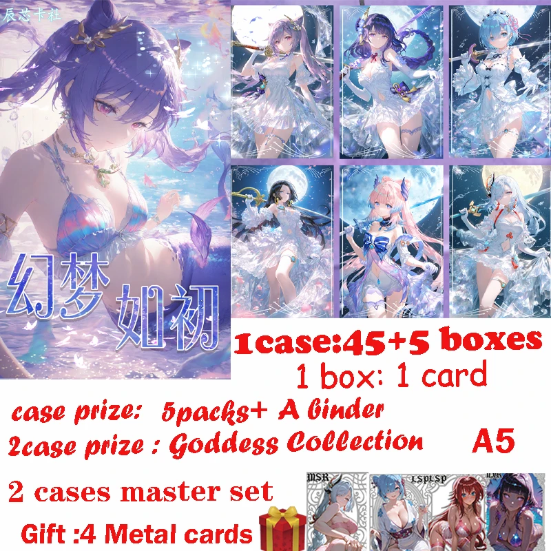 

Latest A5 boards Waifu Card HUANMENGRUCHU Spicy Hobby Doujin Rare Collectible Boards Trade Card Hutao Gift Toys