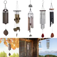 Vintage Metal Heroic Windbell Wind Chimes Deep Resonance Serenity Bell for Outdoor Home Garden Courtyard Decoration Home Decor